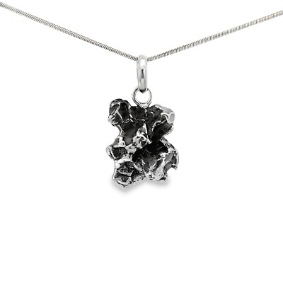 Starborn Campo de Cielo Meteorite Pendant Necklace (22'')