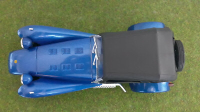 LOTUS CATERHAM SUPER 7 SEVEN 1957-1973 cabriolet bleu métal au 1