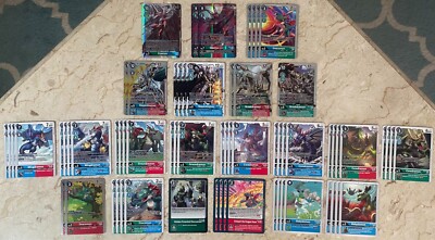 Digimon Examon Deck Examon Ace Examon EX3-074 Dracomon P-092 Promo ...