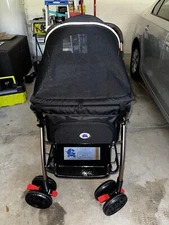 Hpz DS328 Large 4-Wheel Pet Stroller