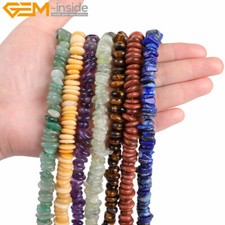 Natural Gemstones Nuggets Irregular Beads Freeform Jewelry Making 15" 2-4x8-12mm
