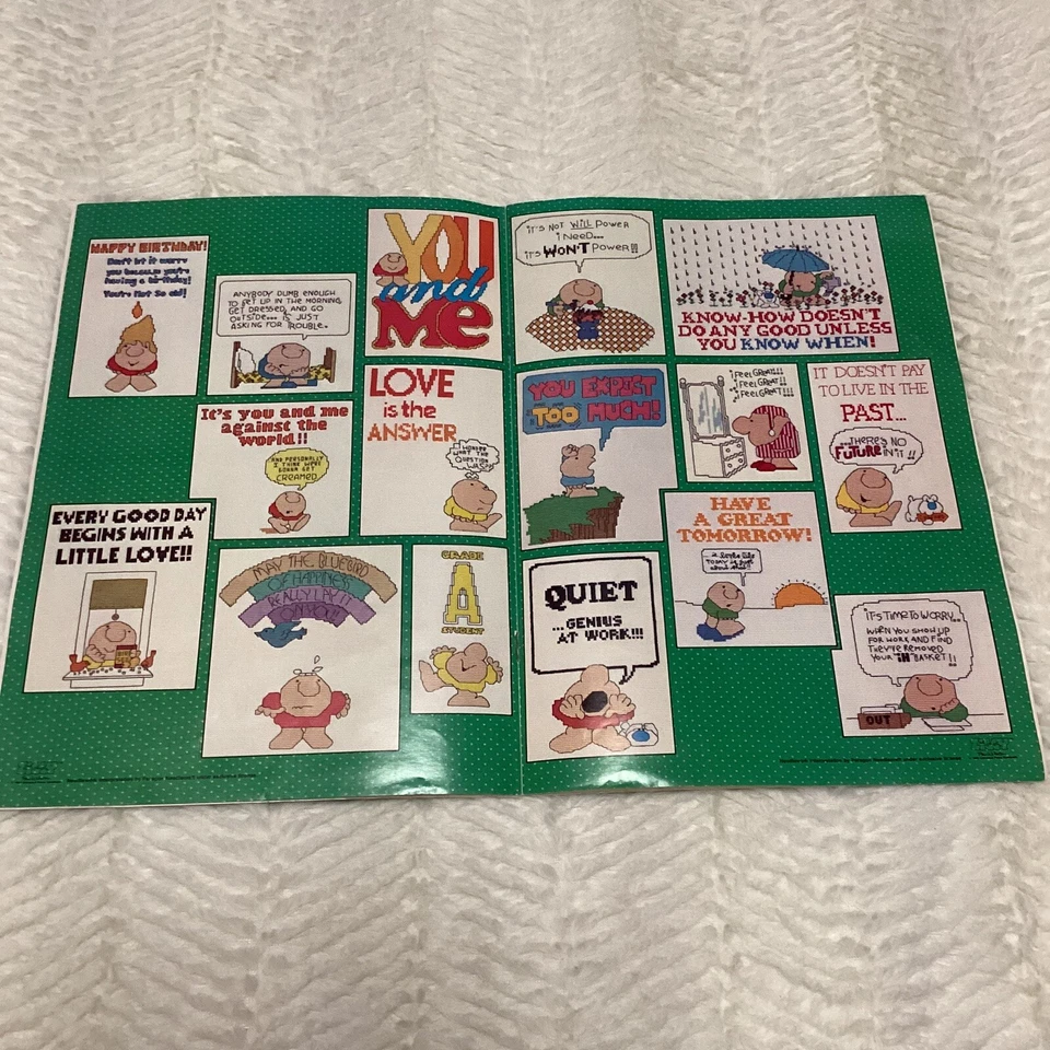 Ziggy Tom Wilson Designs 图案书籍十字绣复古 1982 年 17 页 — 第 4/4 张图片