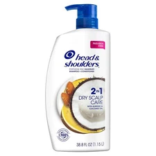 Head & Shoulders Anti-Dandruff 2-in-1 Shampoo and Conditioner, Dry Scalp Care