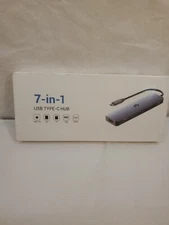 Tiergrade USB C Hub Multiport Adapter, 7-in-1 USB C Docking Station with...