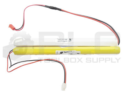 LOT OF 2 NEW BATTERYGUY BCN800-4AWP B830EC BATTERY 4.8 V 800 MAH