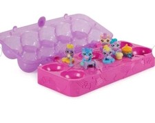 Hatchimals Alive Carton Playset W/ 10 Surprises, 5 Self Hatching Eggs Splash