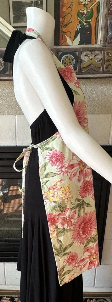 April Cornell Floral Cotton Style Full Size Apron - Image 2 of 4