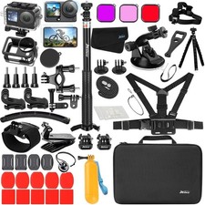 Accessories Kit for DJI Osmo Action 6 Waterproof Case Diving Housing Silicone Ca