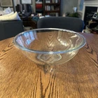 Vintage Pyrex 326 Large Clear Glass Mixing Bowl Made Corning NY USA