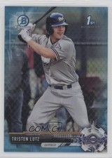 2017 Bowman Draft Chrome Sky Blue Refractor 49/399 Tristen Lutz #BDC-164 zk8