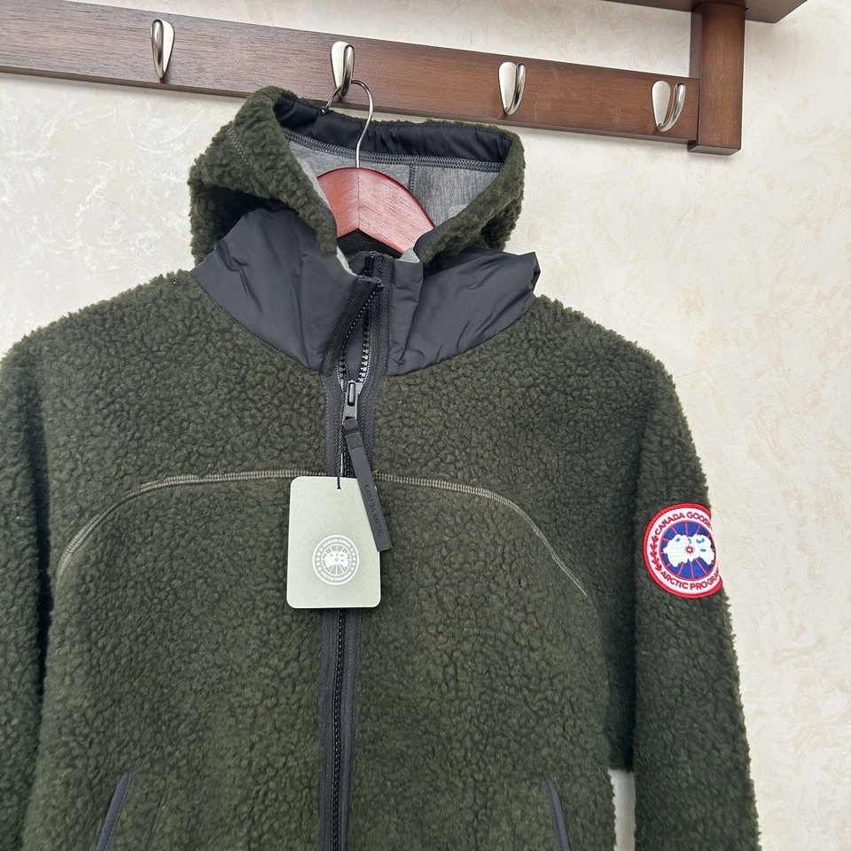 NWT Authentic Canada Goose  Simcoe Wool Hoody Fleece Jacket - Size M - Image 4 of 4