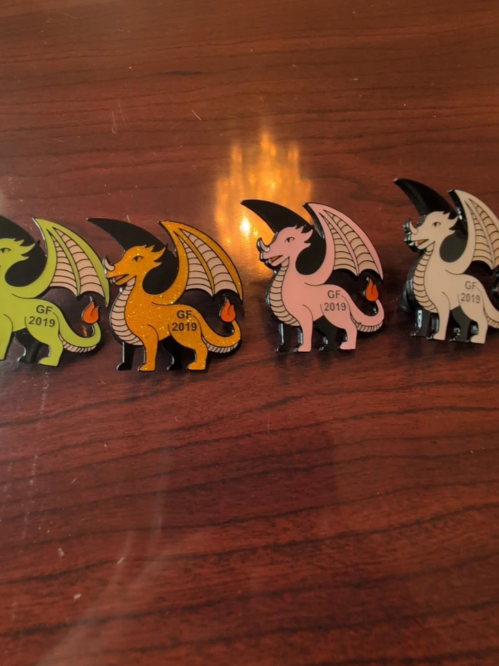 Destination Imagination 2019 Dragons Pins Set - Image 3 of 4
