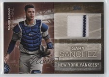 2020 Topps Major League Material Gold 44/50 Gary Sanchez #MLM-GSA n1u
