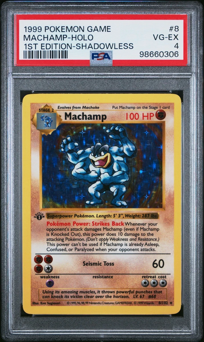 how much is the machamp pokemon card worth 068/165 - Machop & Machoke - 151 - Evolution 3 Set Evolves from Machoke Type Dark Machamp 2000 Team Rocket
