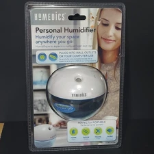 HoMedics Total Comfort Portable Micro Fine Mist Humidifier Personal Size NEW