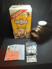MR. BEER Brewing Kit - NOT USED - Keg w Tap & Lid, Bottle Caps & Recipe Book Inc