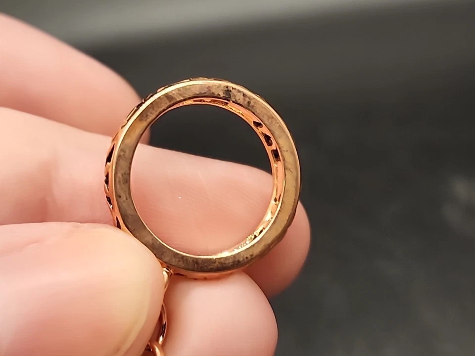 Turquoise Copper 7.5" Bracelet Timna Jewelry Collection New JTV COP029 - Image 3 of 4