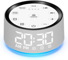 Sound Machine White Brown Noise Machine with 30 Sleeping Sounds for Baby Kids A