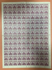 NEPAL 1949, 16P KRISHNA MANDIR TEMPLE, PATAN MNH COMPLETE SHEET OF 120 STAMPS.