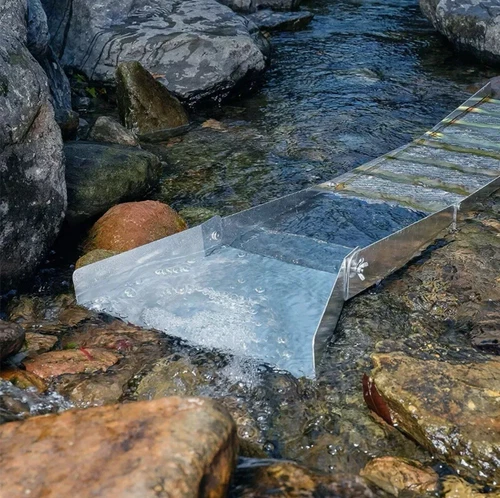 20pc Complete Gold Panning &Prospecting Kit with 50" Folding Sluice Box Aluminum - Picture 11 of 11