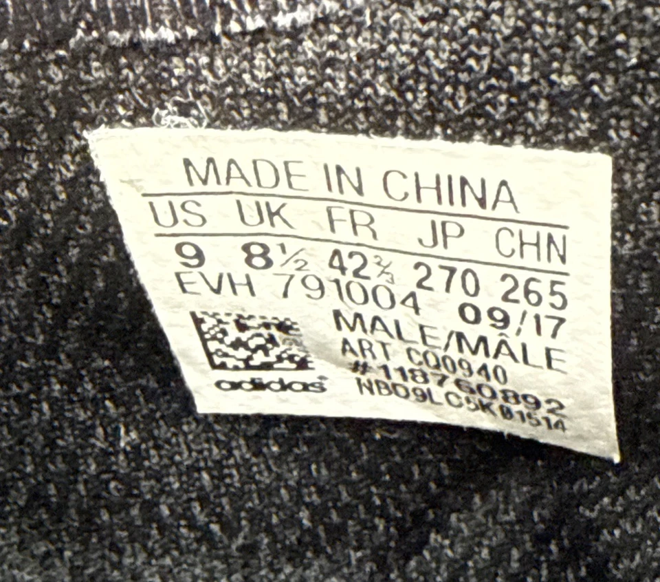 Adidas Mens Tubular Doom Sock Evh 791004 Black Running Shoes Sneakers Size 9 - Image 3 of 4