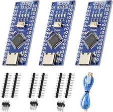 Nano microcontroller boards with cable for diy projects