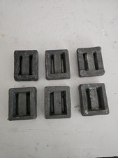 Lot Of 6 Lead Scuba Diving Weights 16 Lbs Total