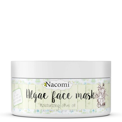 5901878689210 Nacomi Algae Face Mask Moisturizing Olive Oil intensywnie nawilżaj