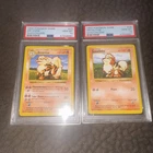 Pokémon Arcanine AND Growlith Shadowless PSA 10 Base Set Sequential Cert numbers