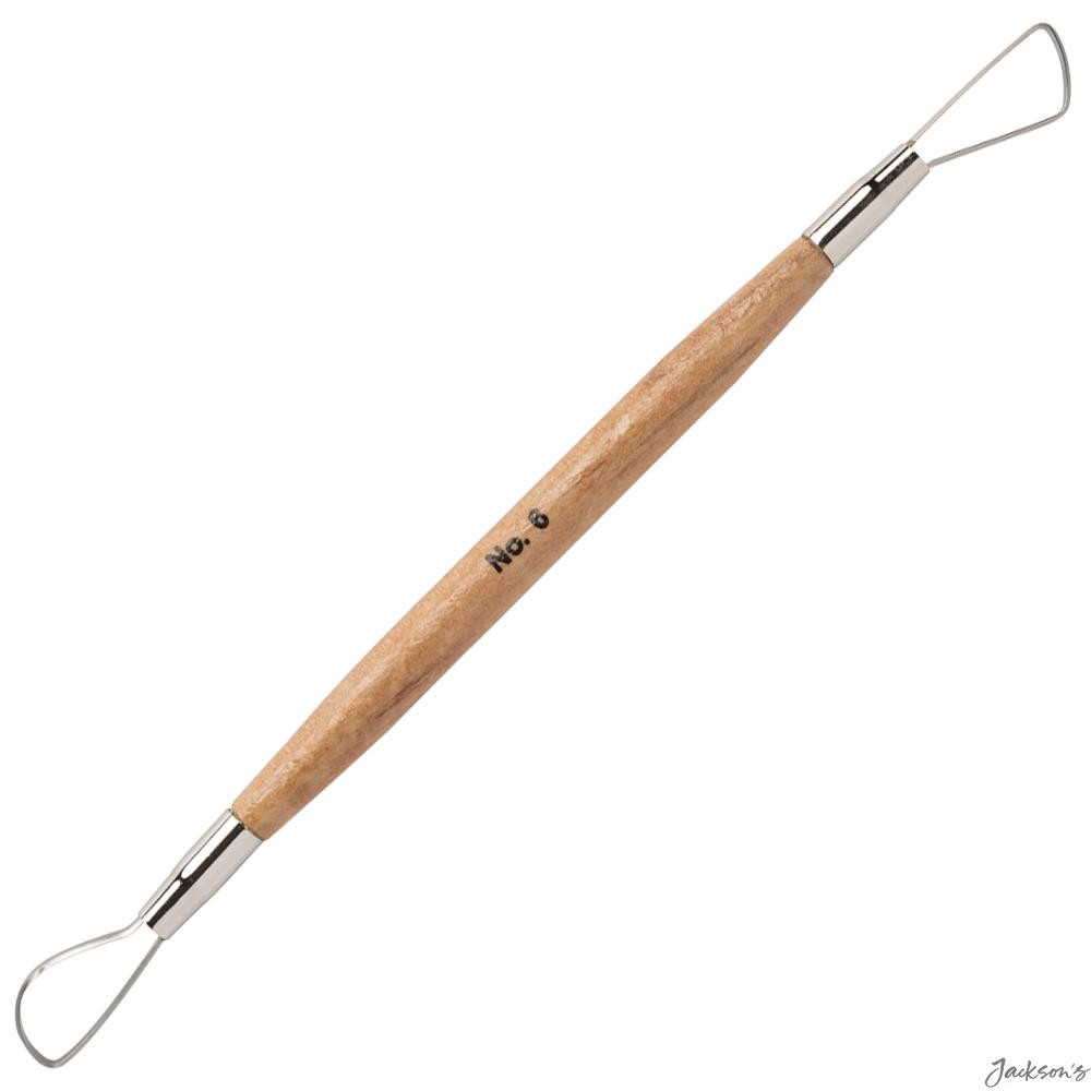 Studio Essentials Wire Ended Modelling Tool Wood 16.5cm For Clay Sculpting Si...