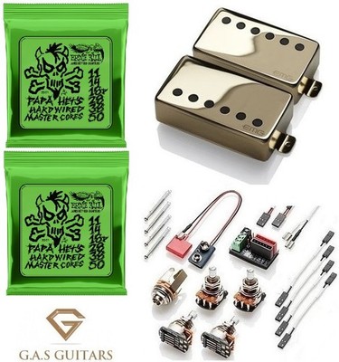EMG F-JH Set James Hetfield Gold Floyd Spaced Short Pots ( 2 JH STRING SETS )