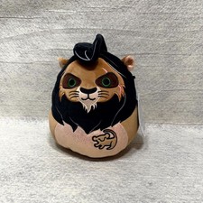 Disney Lion King Squishmallows Original Disney 8 Inch Scar Plush Toy NEW