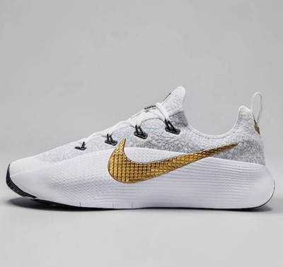 Nike LeBron TR 1 Wolf Grey White Bronze Metallic Gold Men's Sizes FJ6151-006