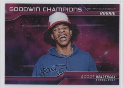 2023 Goodwin Champions Platinum Horizontal Cosmic Scoot Henderson Rookie RC sm6