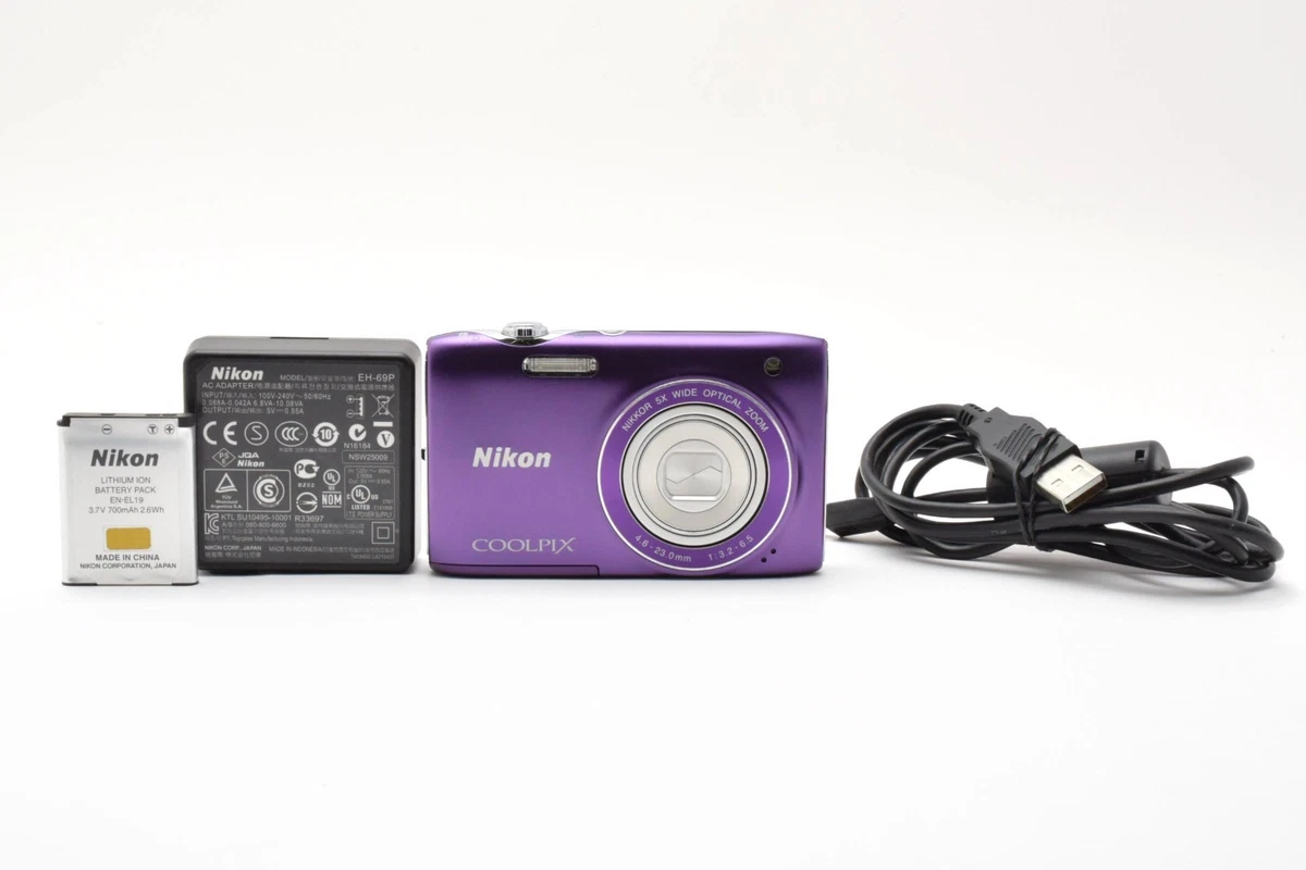 Nikon COOLPIX Purple Digital Cameras | eBay