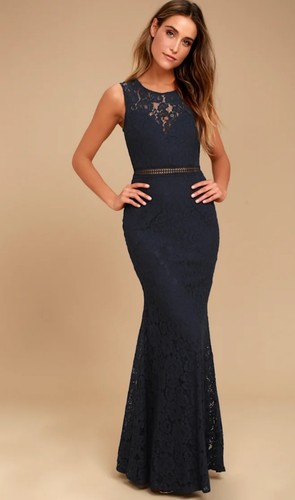 Lulus Size X Small Sleeveless Music Of The Heart Sweetheart Formal Maxi Dress