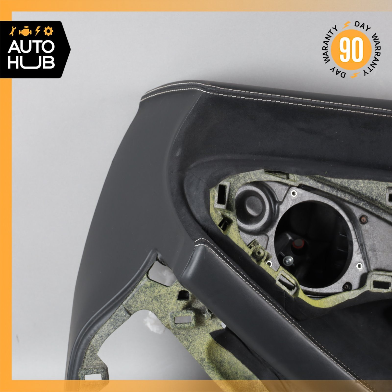 16-21 McLaren 570S Right Side Interior Door Panel Nappa Suede Jet Black OEM