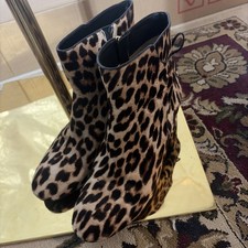 Tory Burch Sz 7 Pony hair Booties
