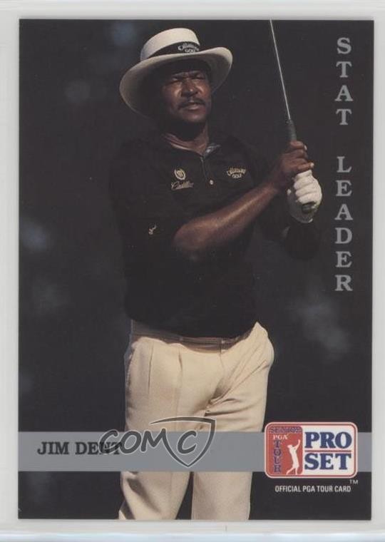 1992 Pro Set Golf Jim Dent #274 0w6