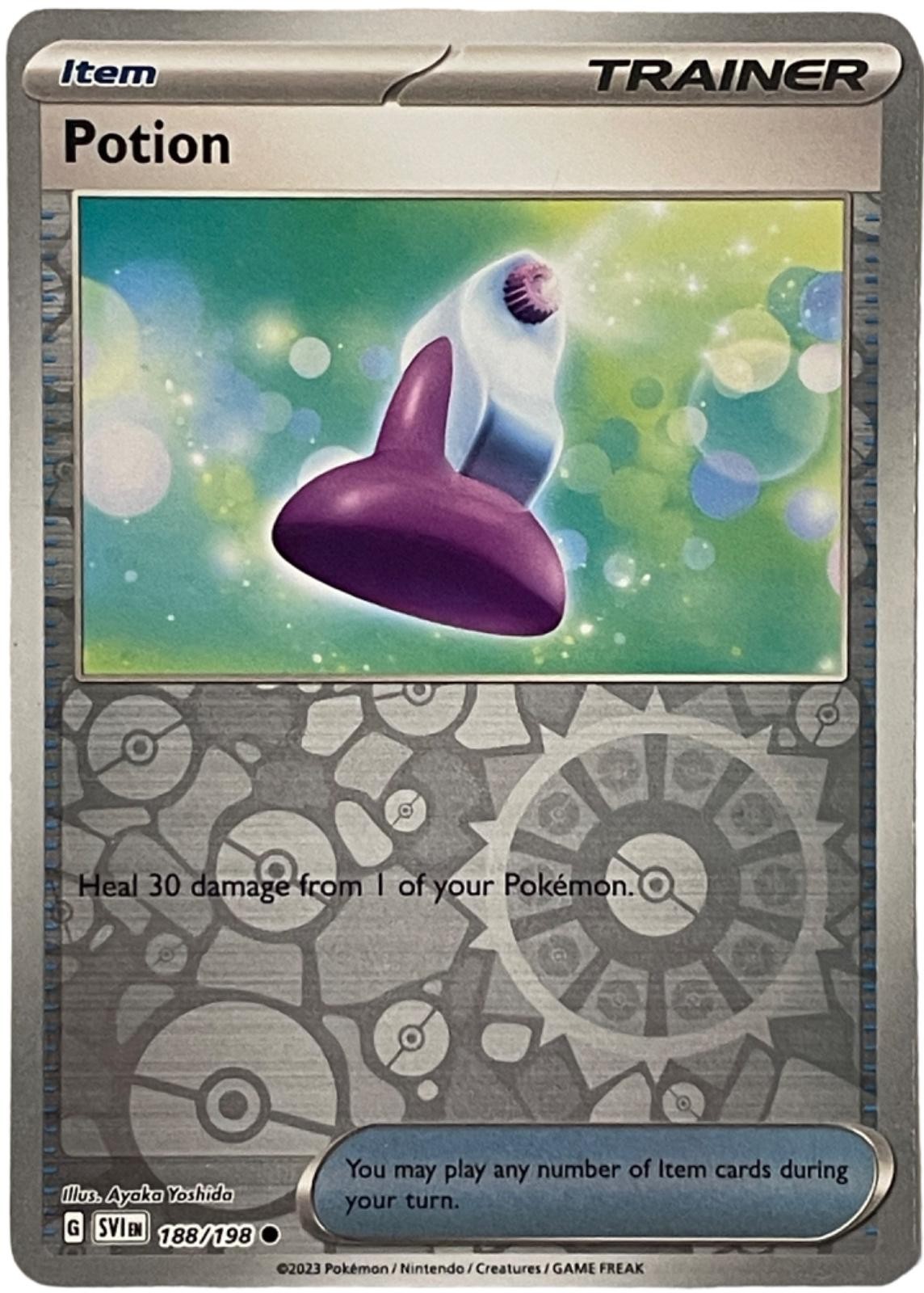 Potion 188/198 Scarlet & Violet Base Set Reverse Holofoil NM