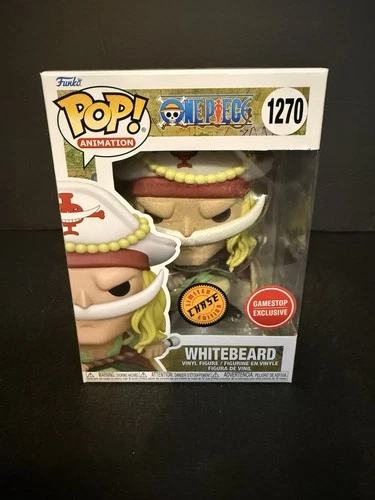 FUNKO POP ! WHITEBEARD 1270 CHASE EDITION GAMESTOP EXCLUSIVE ONE PIECE