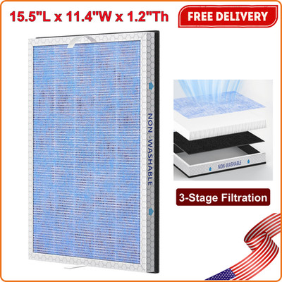 1 PACK MSA3/MSA3S HEPA Replacement Filter Compatible With Membrane Solutions