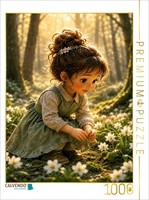 Calvendo Puzzle The Flower Whisperer | 1000 Pieces, Finished Size 25.2 × 18.9 In