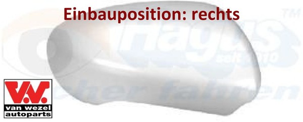 Van Wezel 3388844 Abdeckung FüR AußEnspiegel Rechts FüR Nissan-image