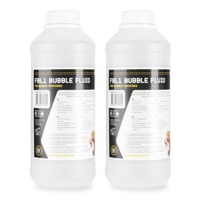 2x High Quality 1 Litre Bubble Liquid for Bubble Machine Summer Garden Party