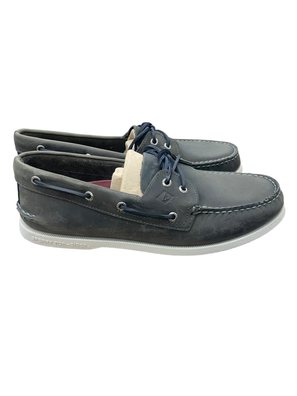 Sperry Men Authentic Original 2-Eye Boat Shoe STS19757 Varsity Grey Size 115 11390₽