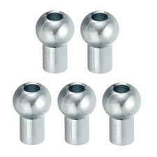 5pcs Cable Ball Stopper Gym Machine for 5mm Cable Fitness Silver