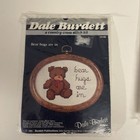 2 Vtg 1985 Dale Burdett Cross Stitch Kits - Teachers Are Special & Bear Hugs — photo 6
