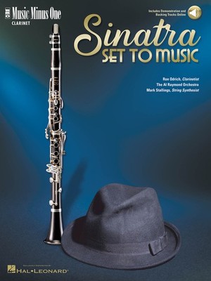 Sinatra Set to Music for Clarinet Sheet Music Minus One Play-Along Book Audio