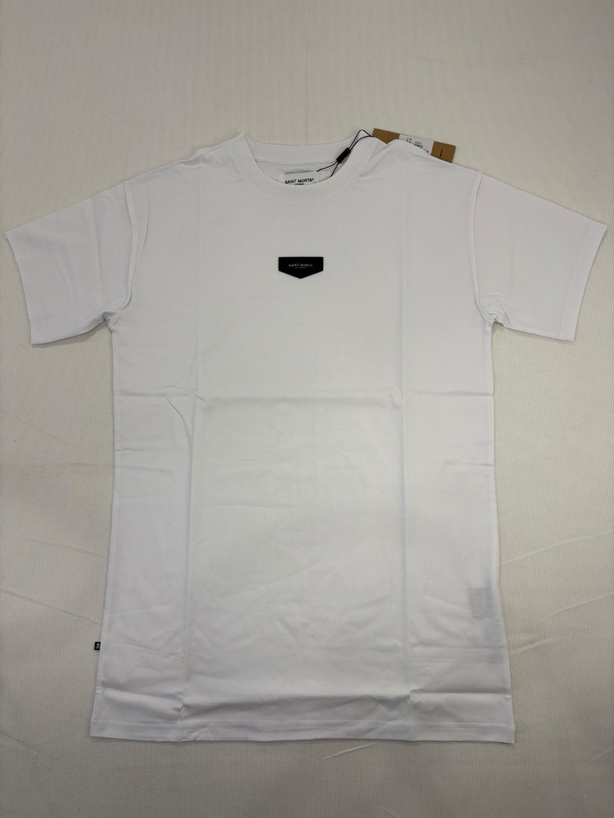 Saint Morta Lafayette Tee Shirt Mens Small White Stain Resistant Short Sleeve image 7